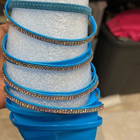 Embellished Strapy Slim-Back Sandals - Picture 4 of 5